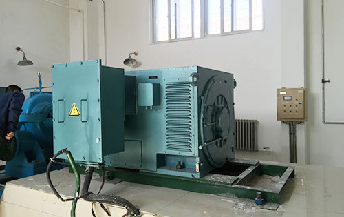 阜南某水电站工程主水泵使用我公司高压电机安装尺寸
